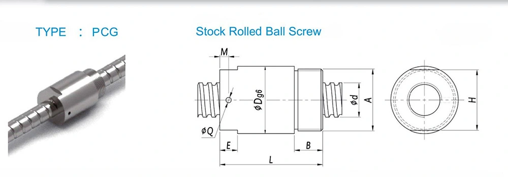 Rolled Miniature Ball Screw — original technical reference