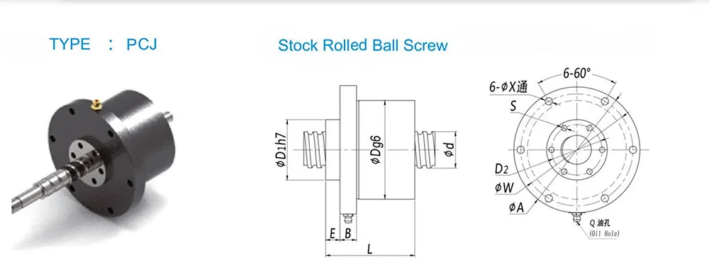 Rolled Miniature Ball Screw — original technical reference