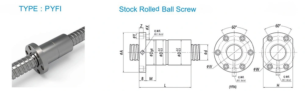 Rolled Miniature Ball Screw — original technical reference